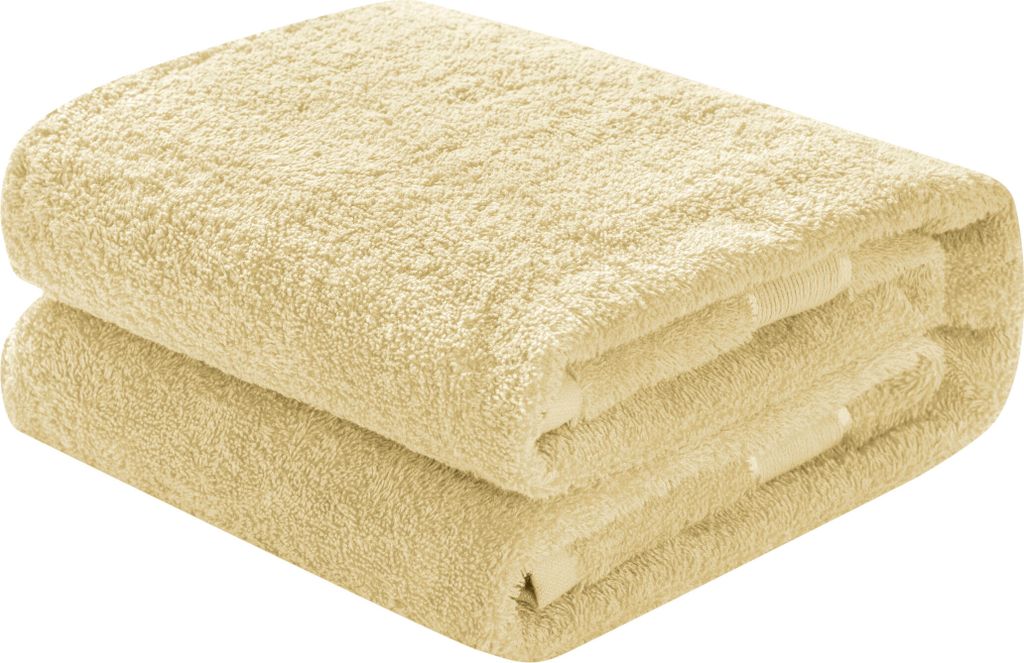 Waschhandschuh, Gästetuch, Handtuch, Duschtuch, Badetuch, Saunatuch aus Frottee, Größe:Gästetuch 30x50cm, Farbe:Natur 1