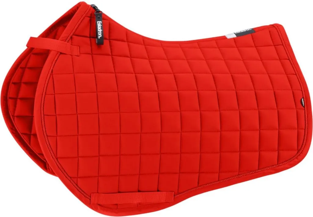Tapis de selle VS rouge vif Dynamic 950 pour le saut d’obstacle et CSO