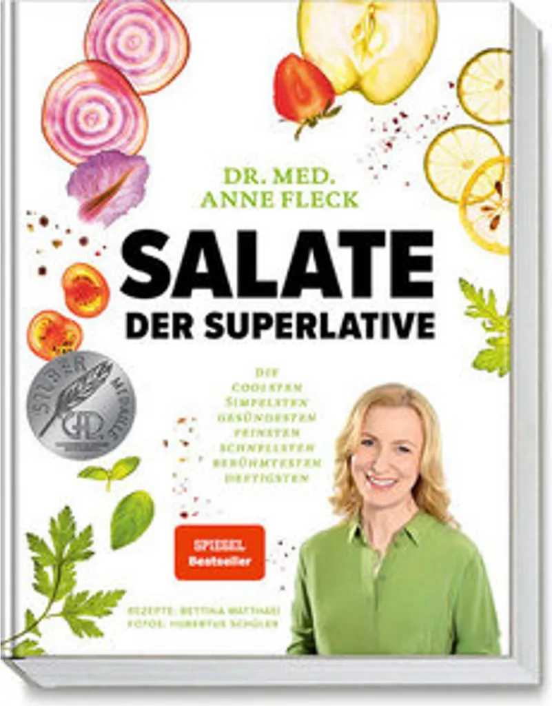 Livre Salate der Superlative : Recettes de Salades Gourmandes et Santé