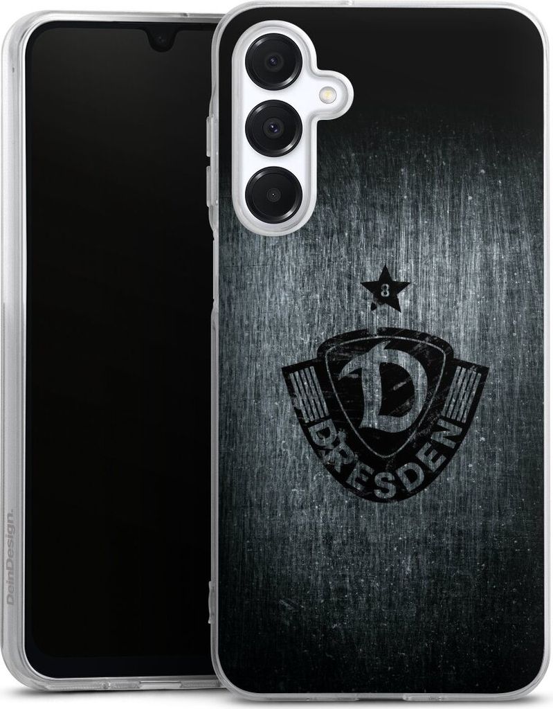 DeinDesign Handyhülle für Samsung Galaxy A16 5G Silikon Hülle Case Smartphone Schutzhülle Offizielles Lizenzprodukt SG Dynamo Dresden Vintage