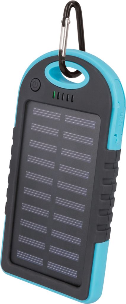 Solar-Powerbank Setty 5000 mAh blau Produktbild 1