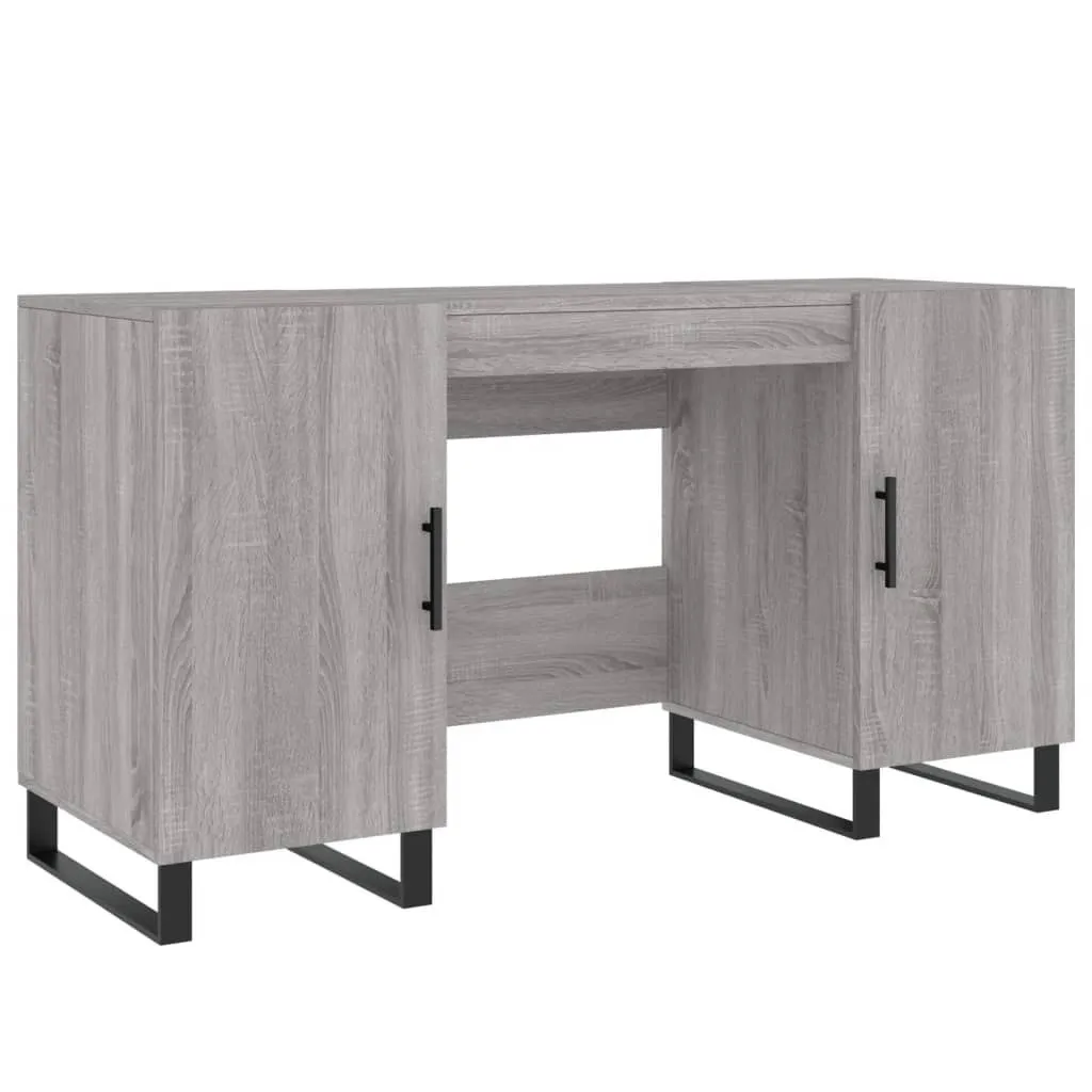 Scrivania vidaXL Grigio Sonoma 140x50 cm: Crea il tuo Studio dei Sogni
