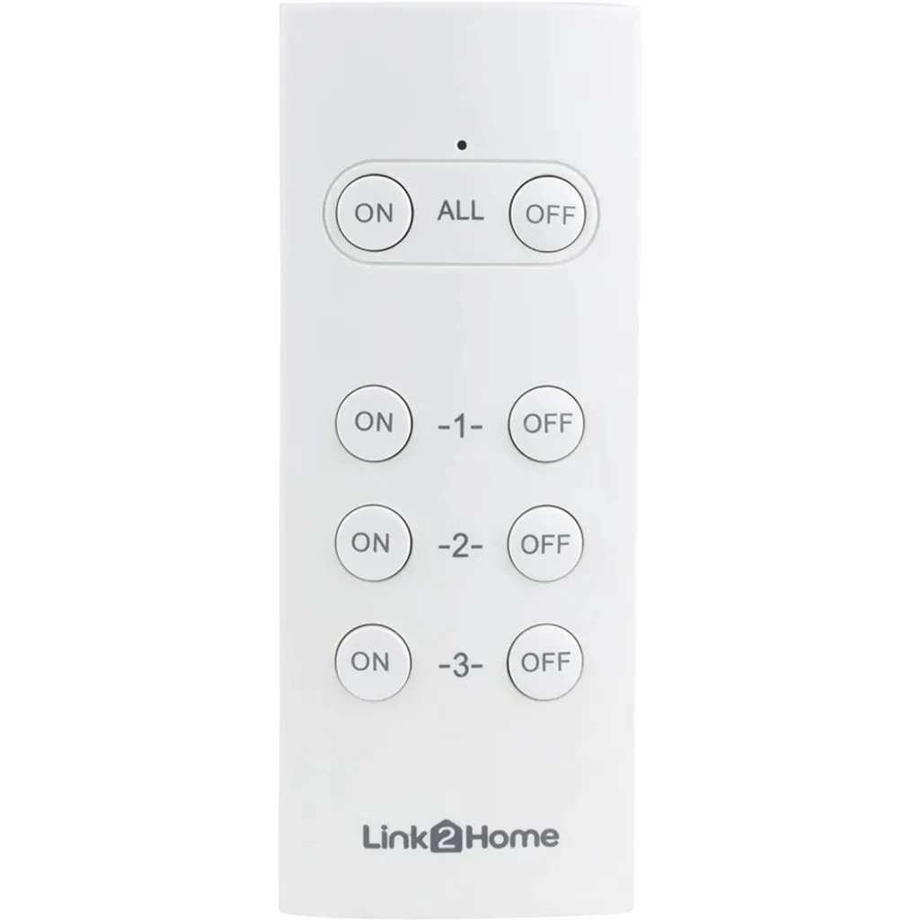 Pack de prises télécommandées REV blanches pour domotique intérieure