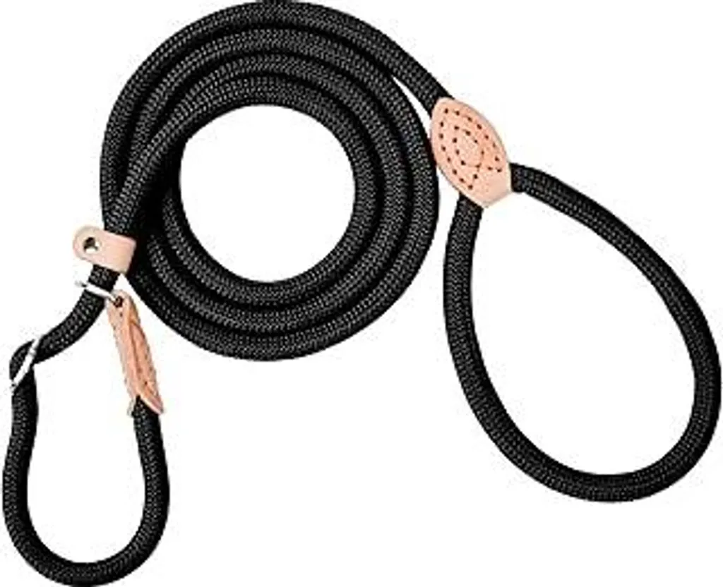 Guinzaglio Retriever 180cm Nero: Addestramento e Controllo Antistrappo