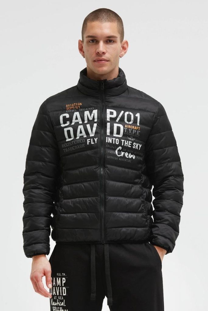Camp David  Herren Steppjacke Größe:XXL Farbe:schwarz Produktbild 