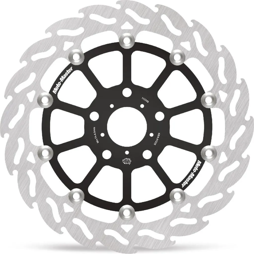 Disque de frein flottant anti-surchauffe type Flamme Ft R freinage constant