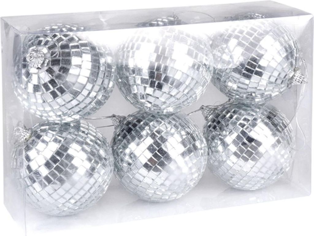 Boland 00700, Dekoracja, Szkło, Polistyren, Srebrny, 530 g, Zdjęcie produktu 