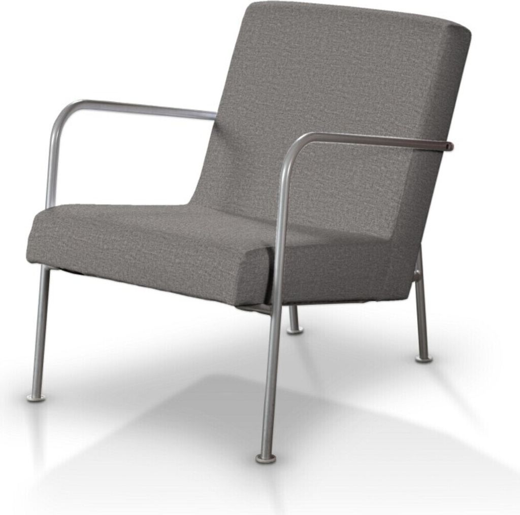Dekoria Bezug für Ikea PS Sessel, grau, Ikea Sessel PS