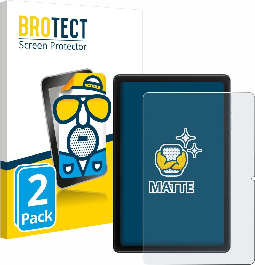 2x BROTECT Schutzfolie für Blackview Tab 20 WiFi Displayschutz Displayschutzfolie Folie Matt Entspiegelungsfolie