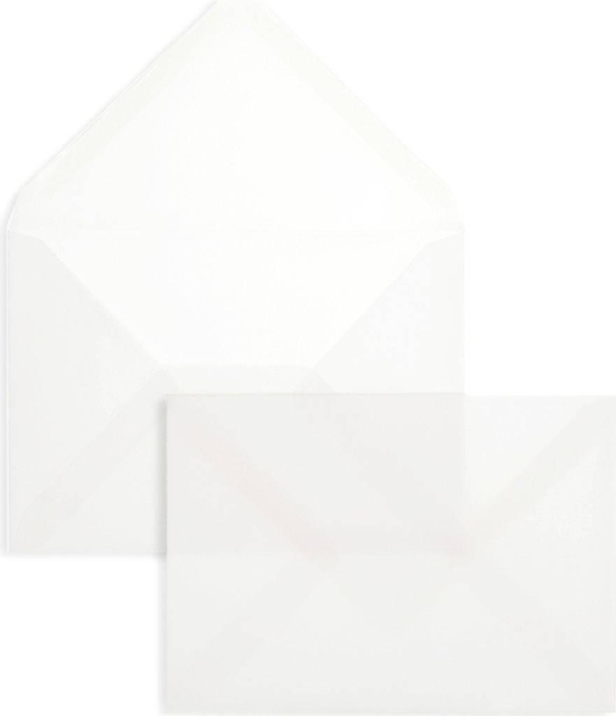25 Transparente Briefumschläge im Format 114 x 162 (DIN C6) Produktbild 4