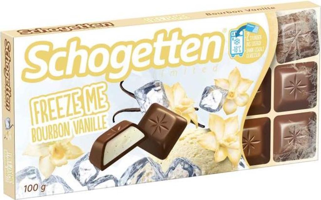 Schogetten Freeze Me Bourbon Vanille 100g