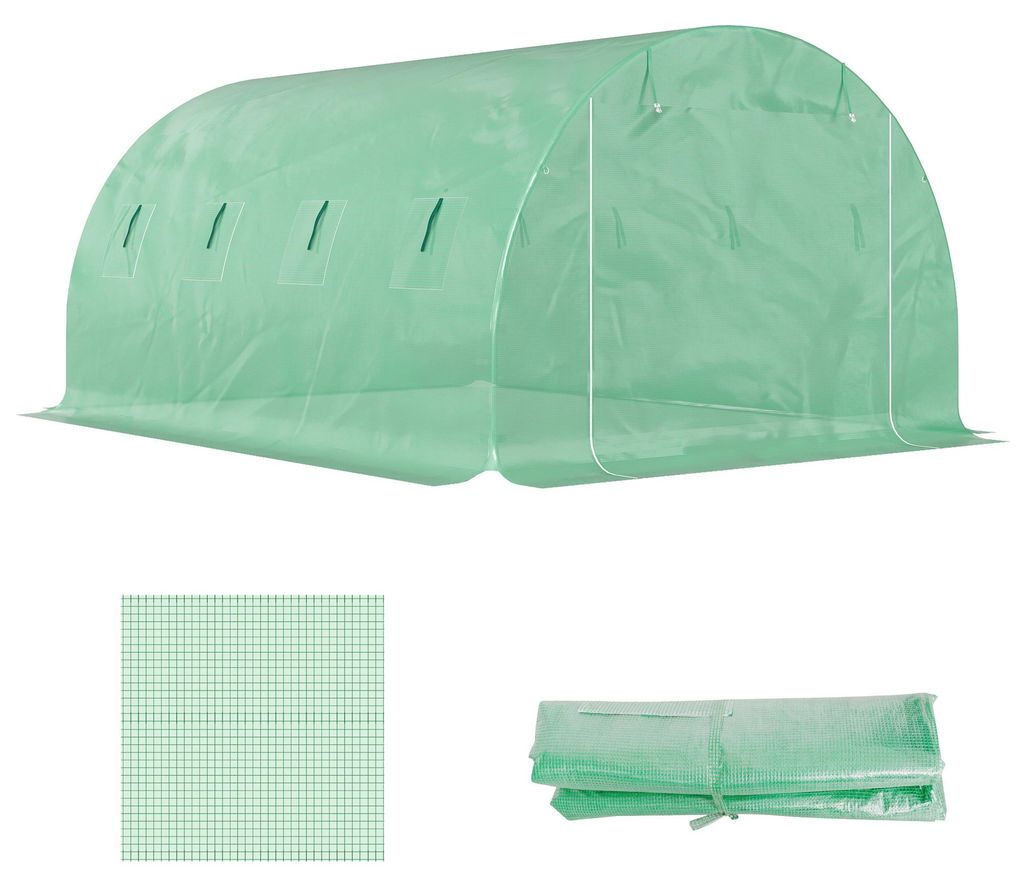 Outsunny kasfolie, 3 x 4 meter, waterdichte Productafbeelding 