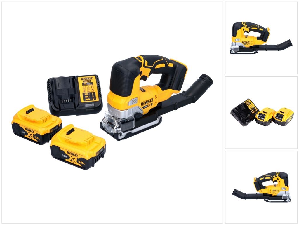Akumulatorowa wyrzynarka wahadłowa DeWalt DCS 334 P2 18 V Zdjęcie produktu 