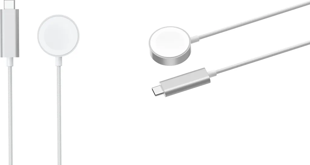 Chargeur Rapide Apple Watch 7.5W ER POWER MFW Blanc avec Aimant Renforcé