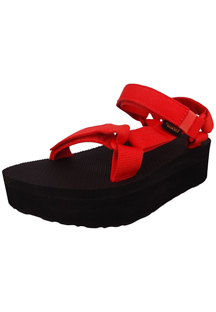 Teva W Flatform Universal Sandals 1008844-TGLY, Sandalen, Damen, Rot, Größe: 38