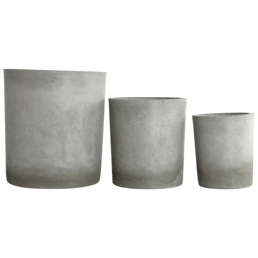 Cache-pot industriel Ave en béton House Doctor - Dimensions assorties