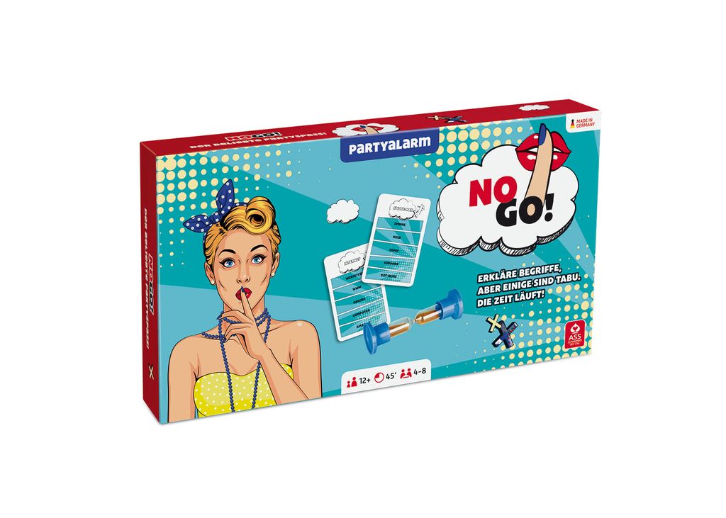 Ass Altenburger Kartenspiele Partyspiel - No Go Produktbild 