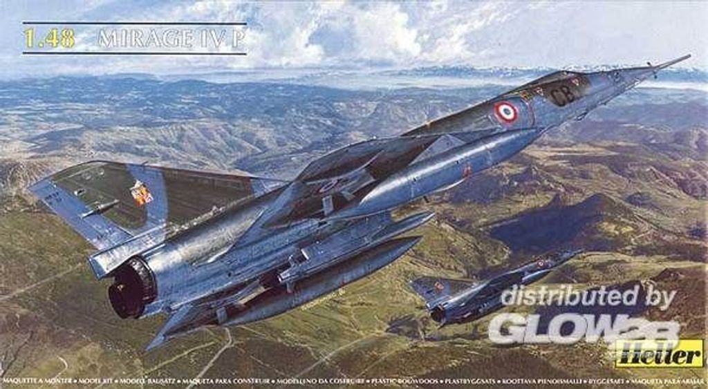 Heller Dassault Mirage IV P 1:48, 80493
