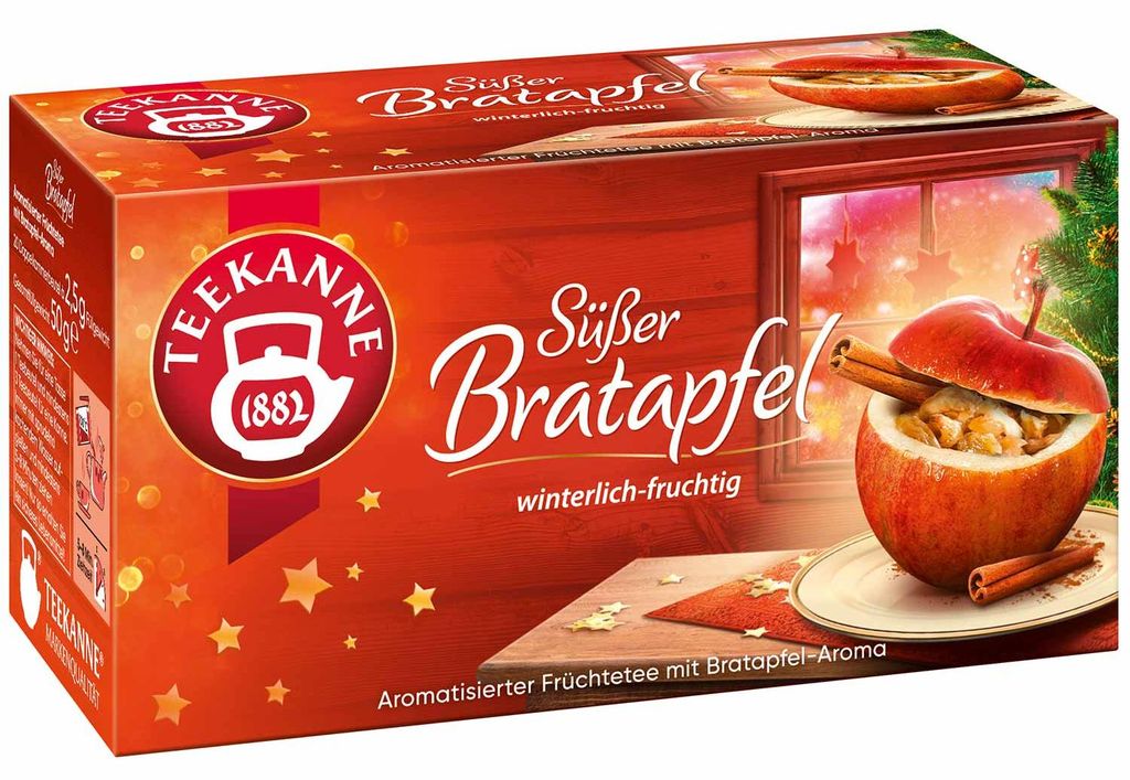 Teekanne Tee Süßer Bratapfel 7234 20St. Immagine del prodotto 