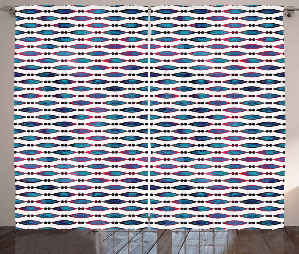 Tenda Boho Abakuhaus 280x245 cm: Stile Etnico Rustico per Soggiorno