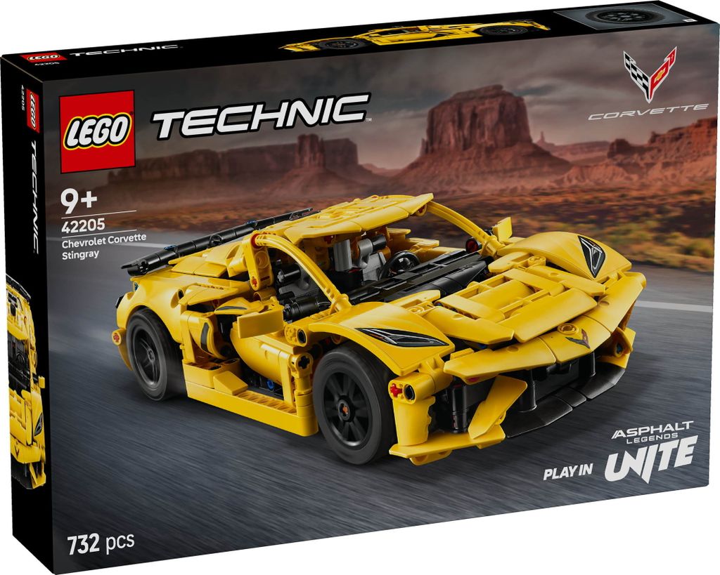 LEGO Technic Chevrolet Corvette Stingray Obrázok produktu 