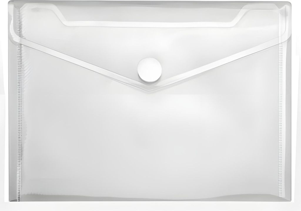Dokumententaschen Crystal A5 quer transparent Packung mit 10 Stück