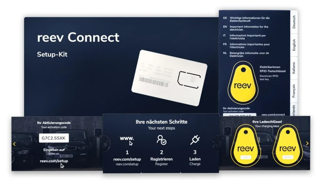 Mise en service reevConnect REEVCNSETUP pour corriger les erreurs de borne