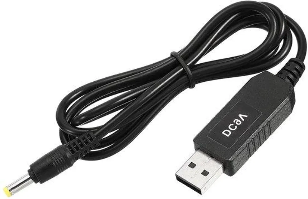 Convertisseur USB 5V vers 9V DC 6W 1A câble d'alimentation 40 x 17 mm