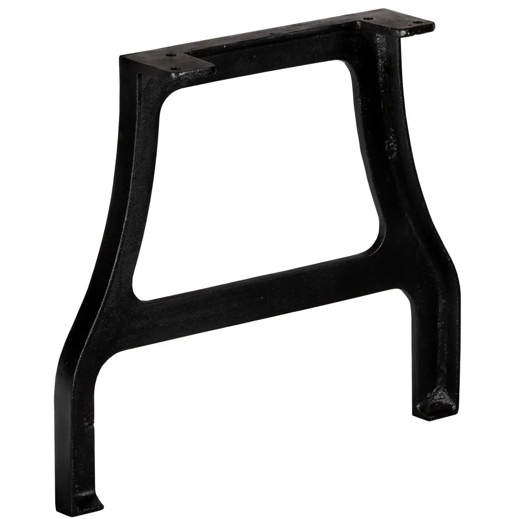 Gambe Tavolino 2 pz Telaio ad A in Ghisa Robusta Stile Industrial DIY
