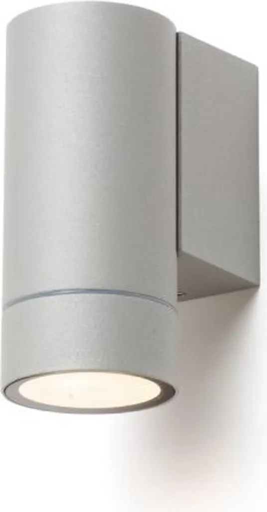 Lampada da Muro Esterna MIZZI NEW I Argento GU10 35W IP65 Design