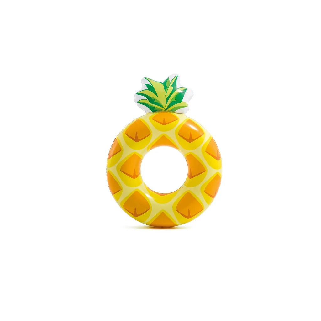 Bouée Ananas Flottante Intex pour Bronzage et Détente Aquatique Été