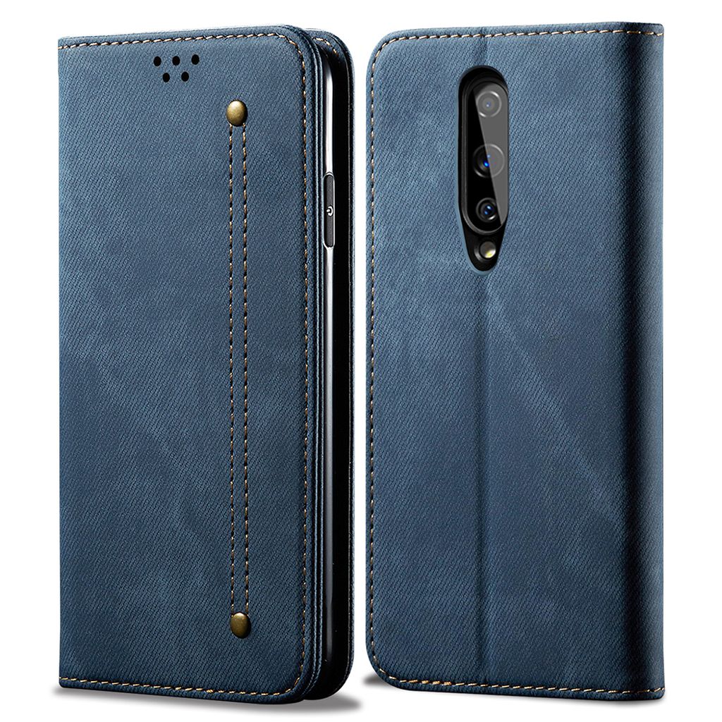 OnePlus 8 Pouzdro, Kožené Peněženkové Pouzdro s Magnetickým Obrázek produktu 