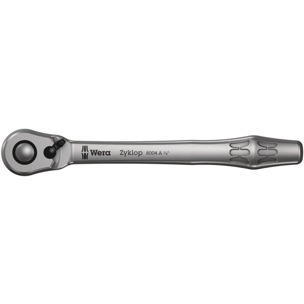 Wera 8004 A, Ratschenschlüssel, 1 Stück(e), Chrom, CE, Produktbild 