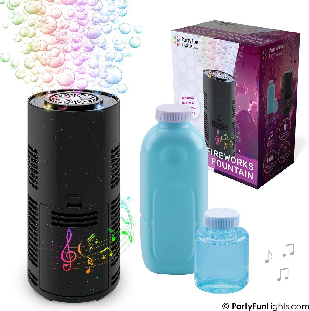 PartyFunLights Party-Feuerwerk Seifenblasenbrunnen Produktbild 