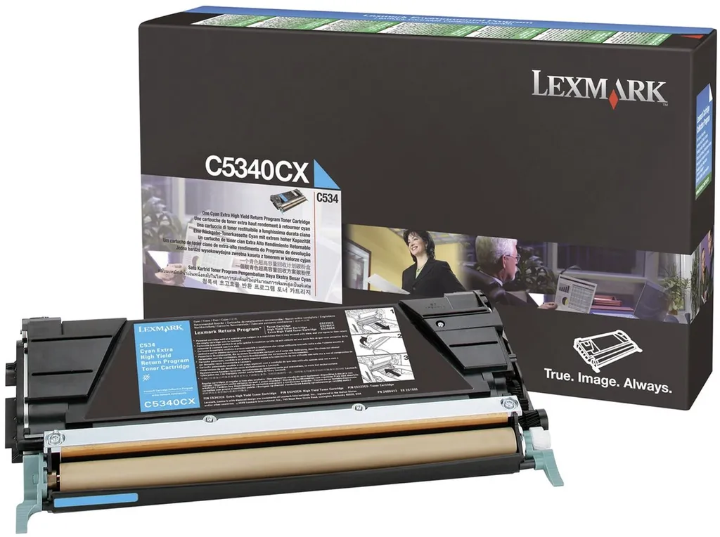 Toner Lexmark C5340CX Ciano Originale - Risparmia con l'Alta Capacità - 1