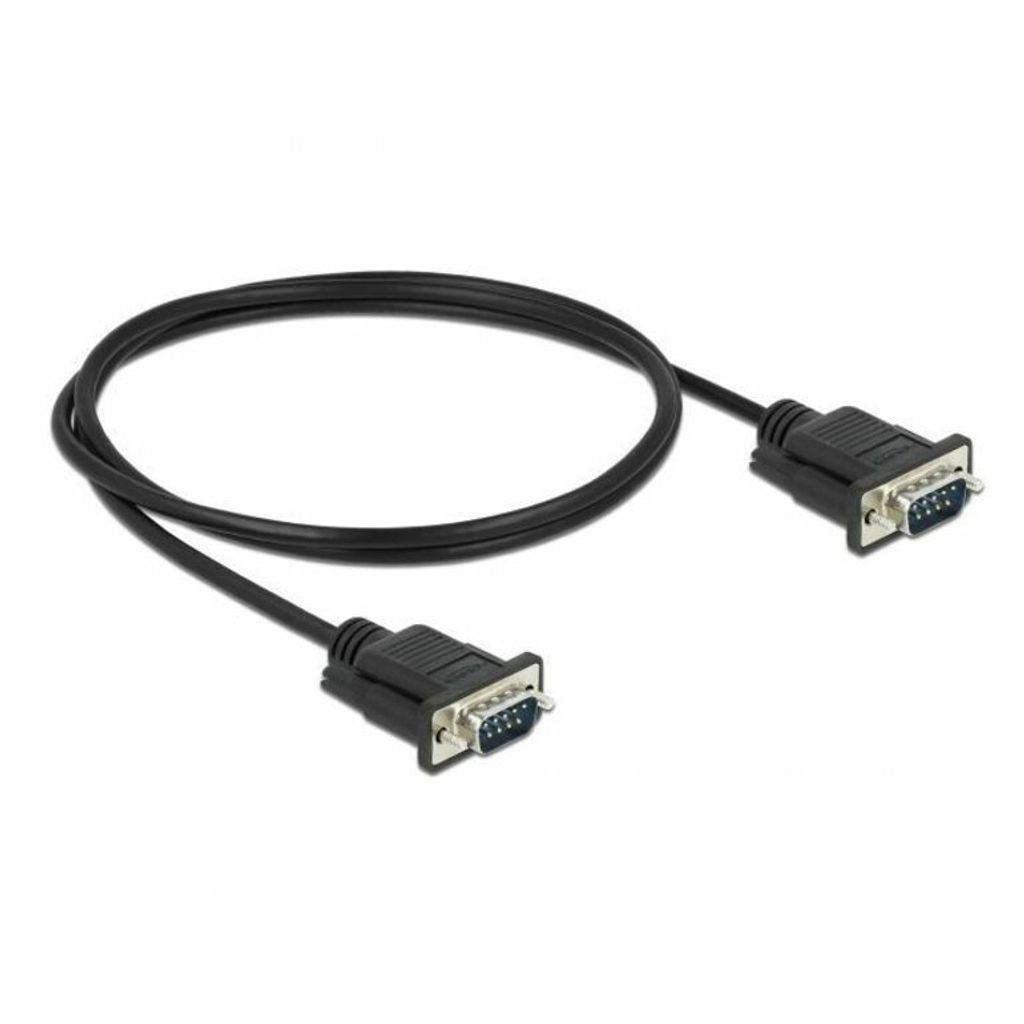 DELOCK RS-232 Kabel Seriell D-Sub9 1 m St/St mit Produktbild 