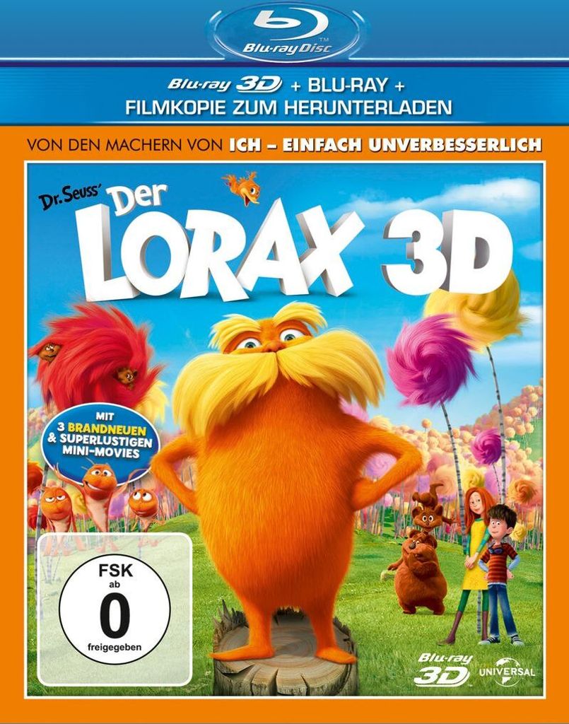 Der Lorax (+ BR / inkl. Digital Copy Disc)