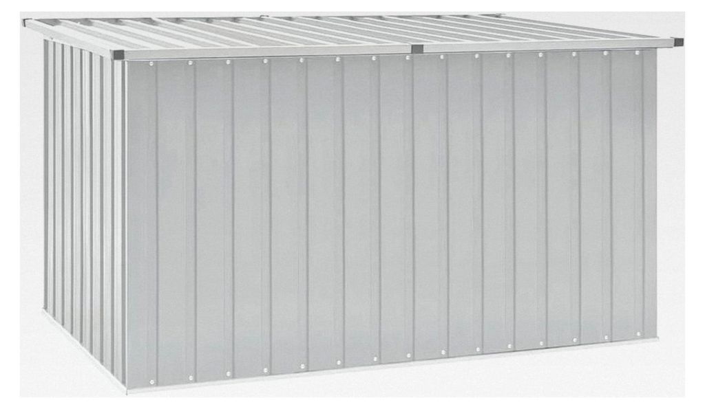 Gartenbox Auflagenbox Kissenbox Aufbewahrungsbox Truhe Gartenmöbel Gartenkasten Gartentruhe Werkzeugkasten Grau 171x99x93cm