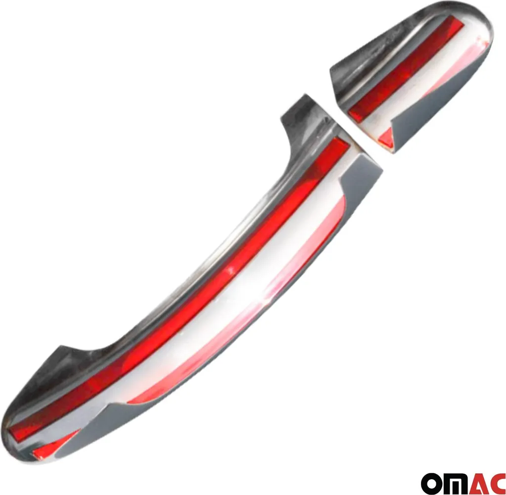 Accessori Cromo Ford Transit Custom 2012-2024 | Set Maniglie 8 Pezzi - 6