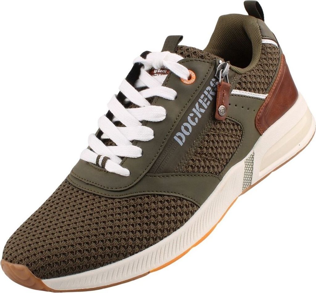 Dockers by Gerli Herren Sneakers 50FL005-706-850 Schuhe kakhi , Schuhgröße:47 EU