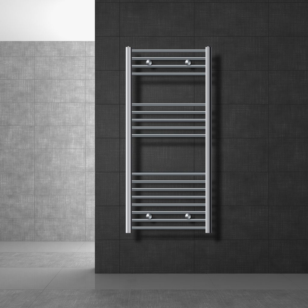 LuxeBath koupelnový radiátor Sahara, 600x1200 mm, chrom, Obrázek produktu 