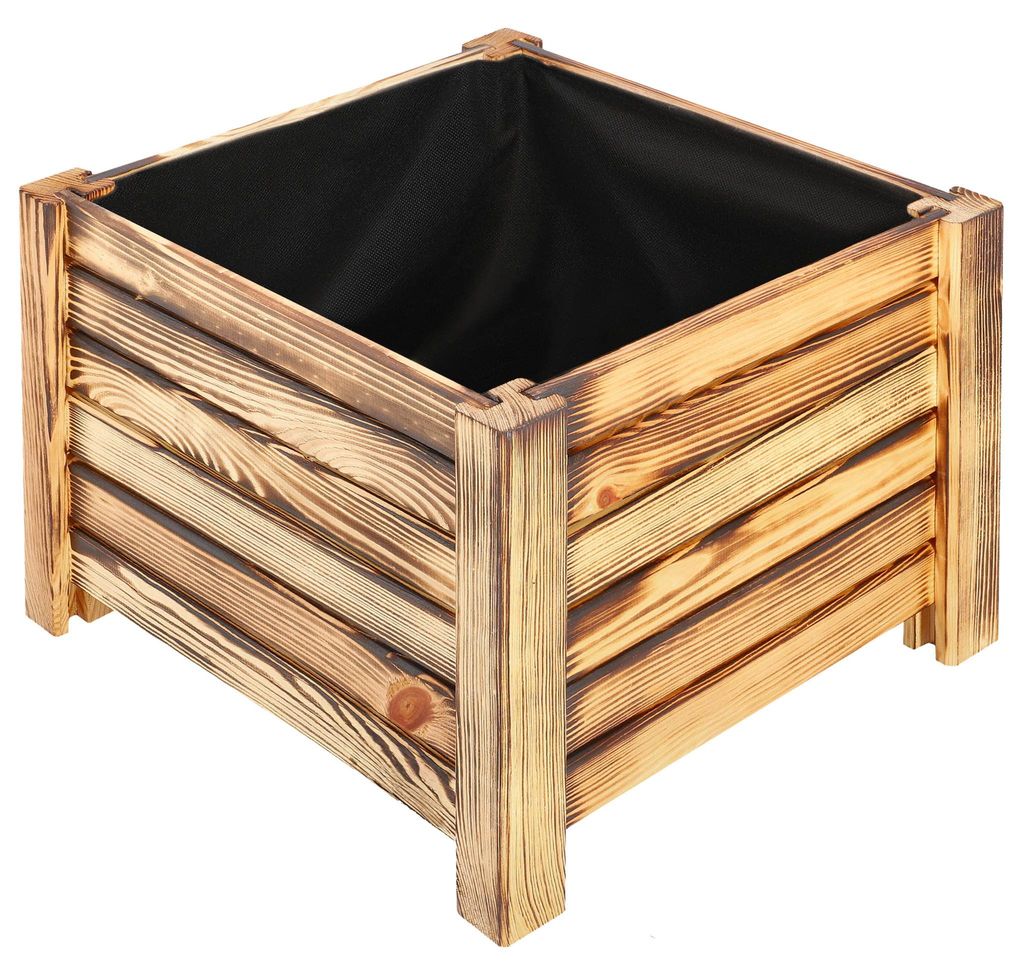 KOTARBAU® Květináč 38x38x30 cm, květinový truhlík s Obrázek produktu 