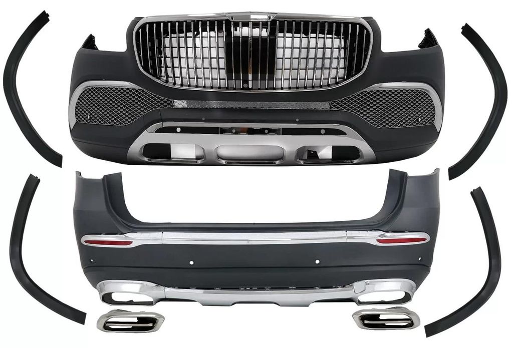 Bodykit für Mercedes GLS SUV X167 19-23 Stoßstangen Produktbild 