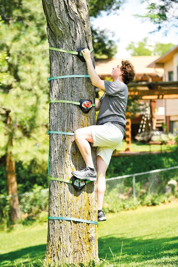 Slackers Ninja Prises d'Escalade pour Arbre avec Sangles à Cliquet