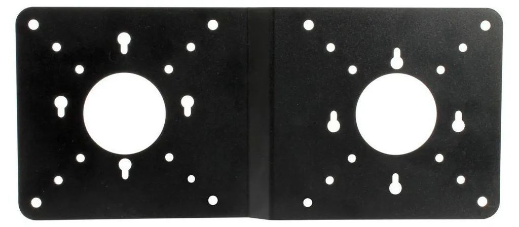 Plaque de Montage VESA pour Mini PC et Client Léger - Coloris Noir Mat