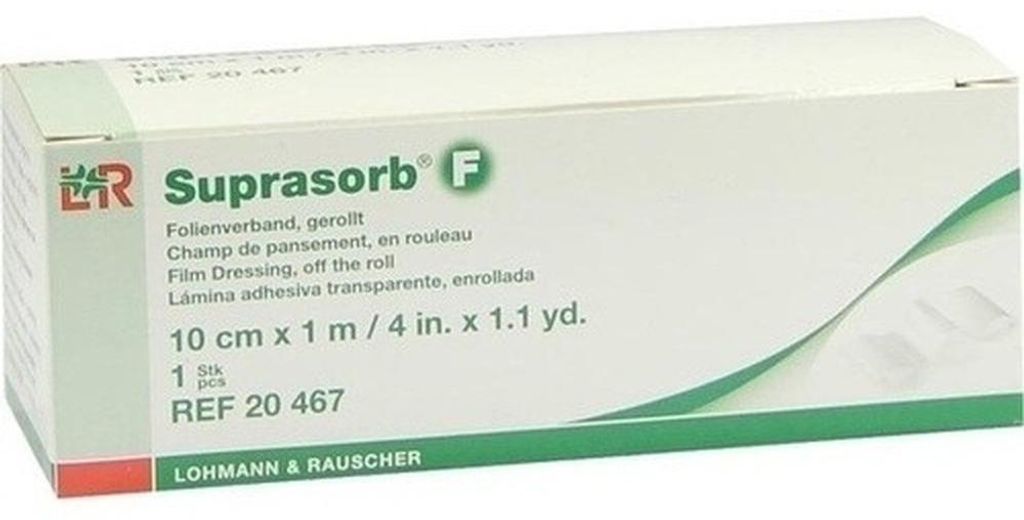 Suprasorb F, apósito flexible de 10 cm x 1 m, enrollado, 1 Imagen del producto 