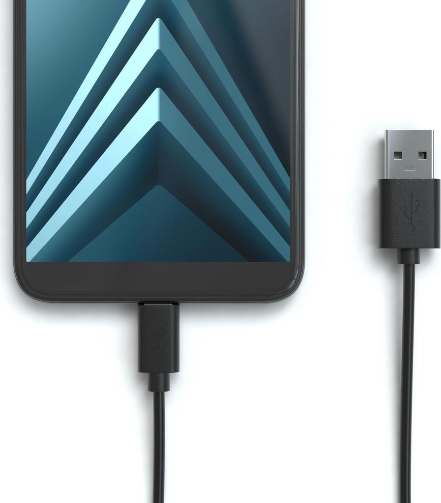 Micro USB Kabel - Unicolor - Black - 2m Produktbild 
