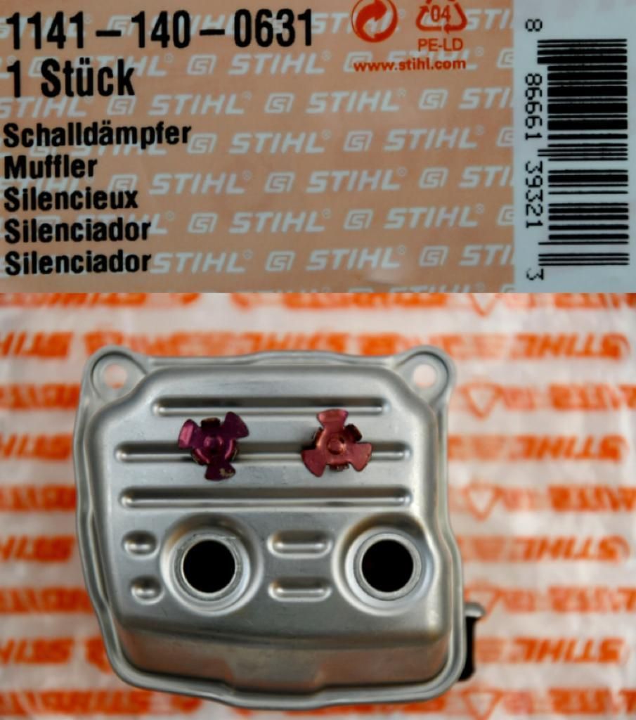 Stihl Schalldämpfer Auspuff MS 261 MS261 C - 11411400631 Produktbild 