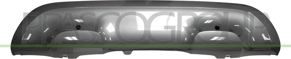Lèvre de spoiler arrière robuste pour Kadjar, modèle PRASCO RN7501851