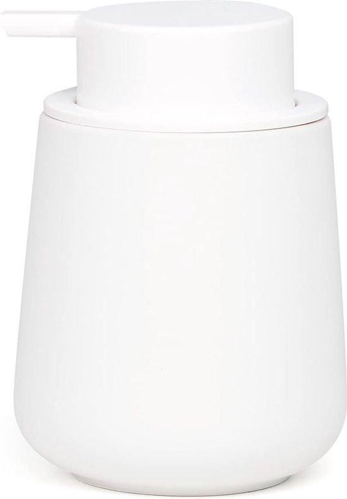 Keramische Seifenspender, weiß, 350ml, für Küche und Bad